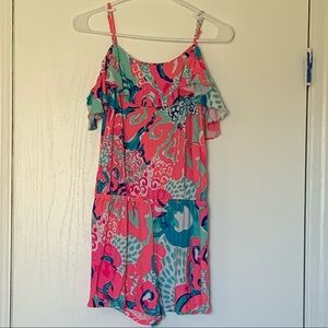 Lilly Pulitzer Coral Reef I’m so jelly Romper